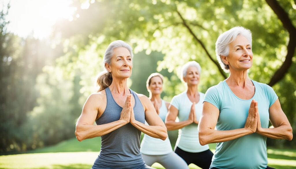 Senam kesehatan dengan yoga
